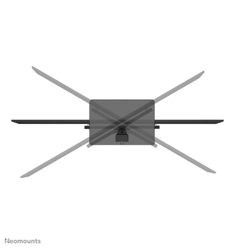 Podstawa pod telewizor Neomounts DS45-430BL14 32-55 cali - obrotowa, 139,7 cm (55 cali), 100 x 100 mm, 400 x 400 mm, -35 - 35°, stal, czarny