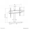 Neomounts DS45-430BL16 stojak pod telewizor 37-70 cali - obrotowy (otwarte opakowanie)