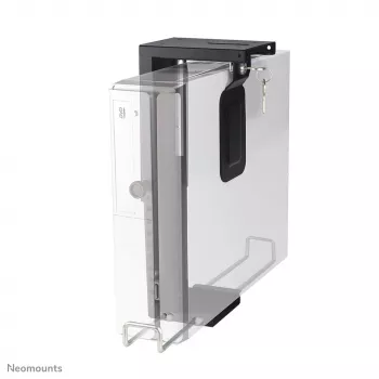Uchwyt na jednostkę CPU Neomounts CPU-D075BLACK/LK - zamykany - max 10 kg - uniwersalny