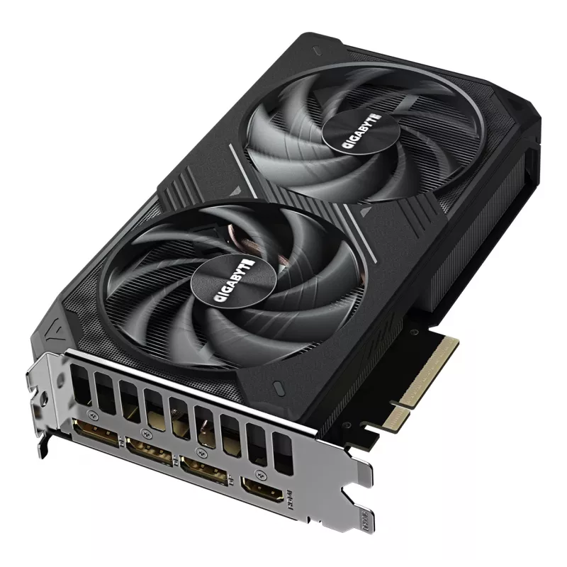 Karta graficzna GIGABYTE GeForce RTX 5060 Ti WINDFORCE OC 16G - 16 GB GDDR7, 128-bit, PCI-E 5.0, zegar rdzenia 2587 MHz, 3 x DisplayPort, 1 x HDMI, GV-N506TWF2OC-16GD