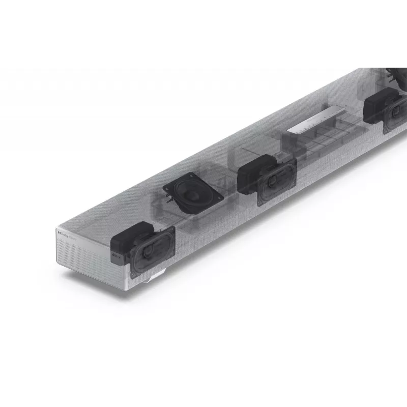 Kolumna głośnikowa Sharp HT-SBW53121(SL) Srebrny 3.1.2 kanały 182 W