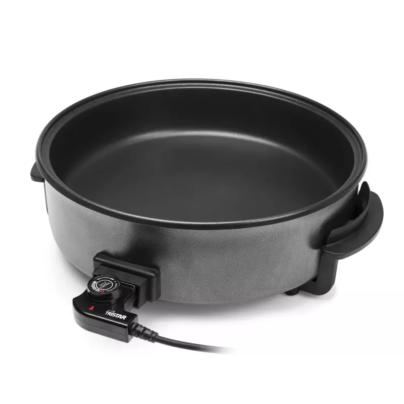 Elektryczna patelnia Tristar PZ-9145 XXL - 40 cm, 1500 W, czarna