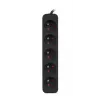 Listwa zasilająca Lanberg PS0-05E-0100-IEC-BK