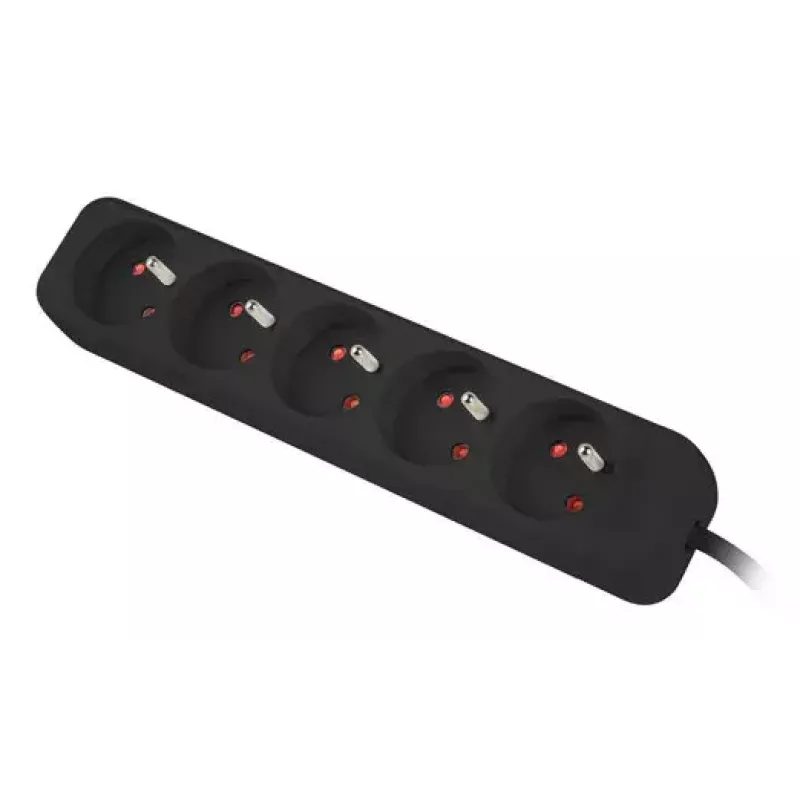 Listwa zasilająca Lanberg PS0-05E-0100-IEC-BK