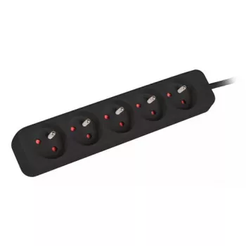 Listwa zasilająca Lanberg PS0-05E-0100-IEC-BK