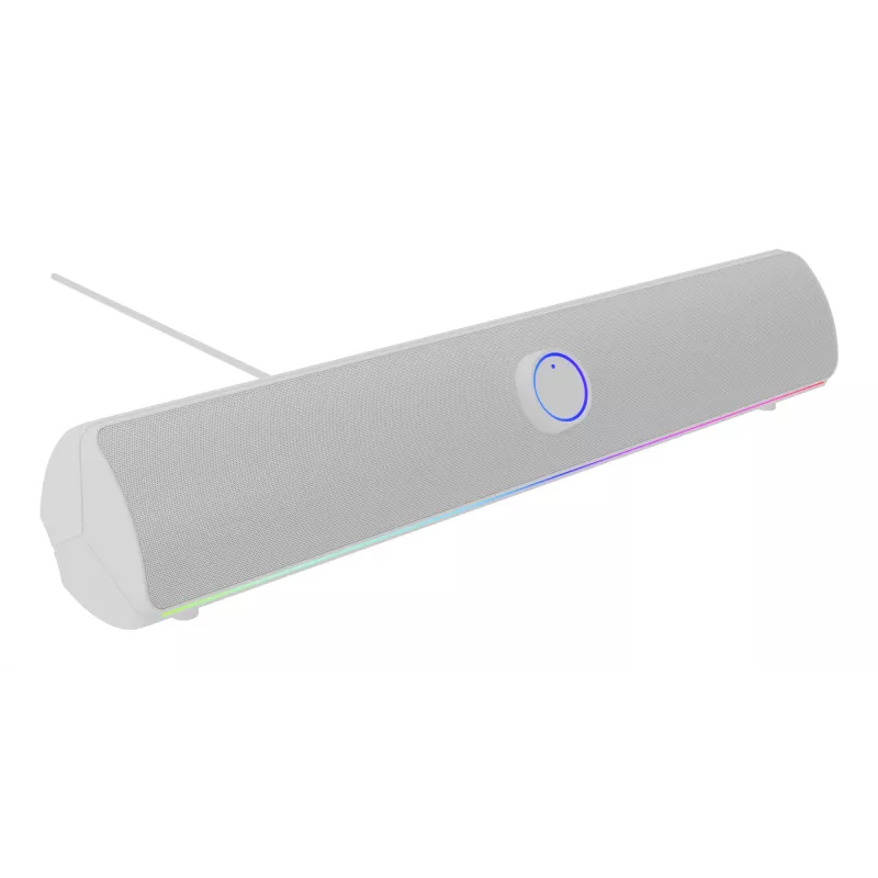 Soundbar GENESIS NCS-2305, biały, 2.0 kanały, 10 W