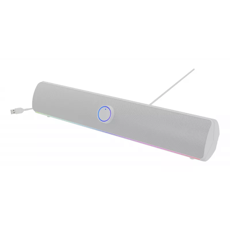 Soundbar GENESIS NCS-2305, biały, 2.0 kanały, 10 W
