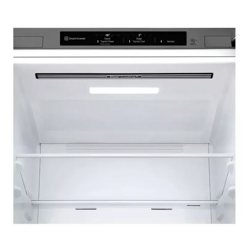 LG GBV3100EPY lodówko-zamrażarka Wolnostojąca 344 L E Srebrny