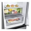 LG GBV3100EPY lodówko-zamrażarka Wolnostojąca 344 L E Srebrny
