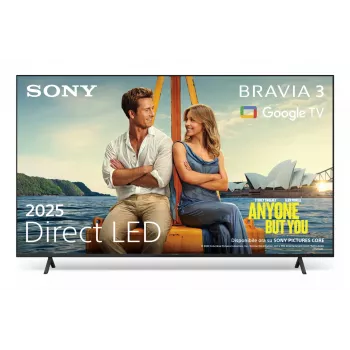 Sony K-75S3 189,2 cm (74,5 cala) 4K Ultra HD Smart TV Wi-Fi Czarny