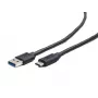 Kabel USB 3.0 AM do Type-C (AM/CM) 10cm GEMBIRD
