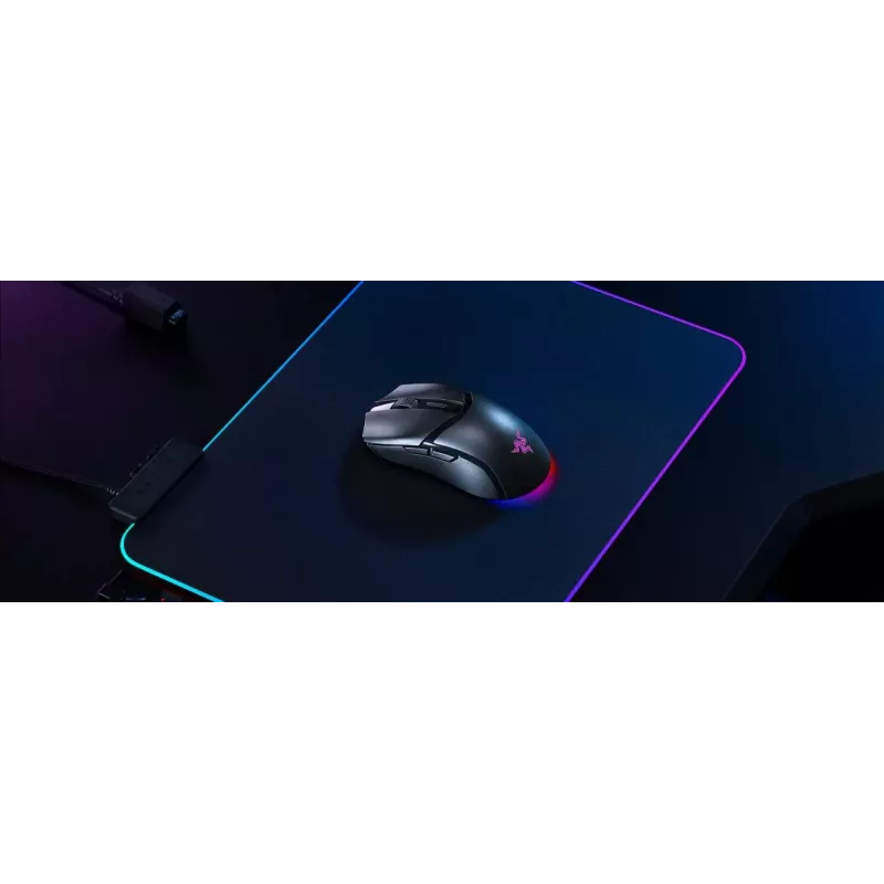Mysz gamingowa Razer Cobra HyperSpeed — optyczna, 26 000 DPI, Bluetooth + bezprzewodowa RF + USB Type-A, dla praworęcznych, 62 g