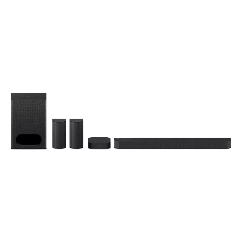 System soundbar 5.1-kanałowy Sony HT-S60 Czarny, 1000 W, obsługa Dolby Atmos i DTS:X, Bluetooth