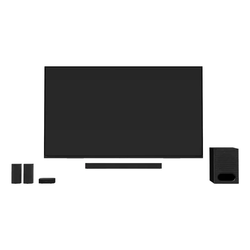 System soundbar 5.1-kanałowy Sony HT-S60 Czarny, 1000 W, obsługa Dolby Atmos i DTS:X, Bluetooth