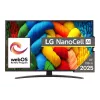 LG NanoCell AI 43NANO81A3A Telewizor 109,2 cm (43 cale) 4K Ultra HD Smart TV Wi-Fi Czarny