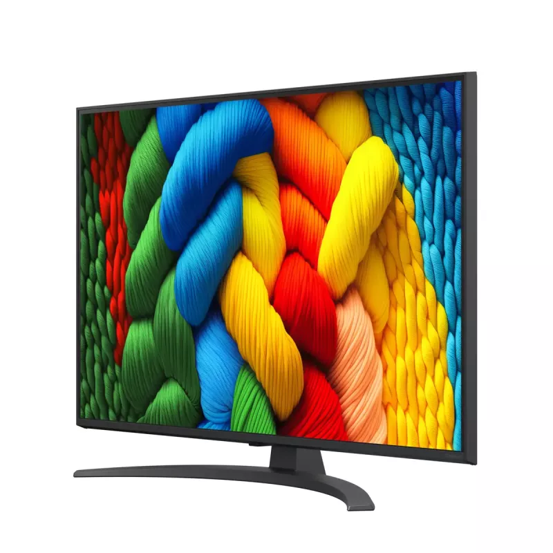 LG NanoCell AI 43NANO81A3A Telewizor 109,2 cm (43 cale) 4K Ultra HD Smart TV Wi-Fi Czarny