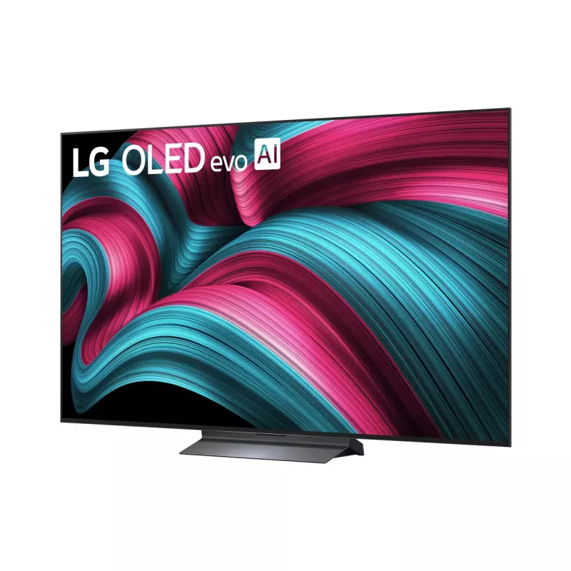 LG OLED evo AI OLED65C51LA Telewizor 165,1 cm (65 cale) 4K Ultra HD Smart TV Wi-Fi Czarny