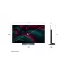LG OLED evo AI OLED55C51LA Telewizor 139,7 cm (55 cali) 4K Ultra HD Smart TV Wi-Fi Czarny