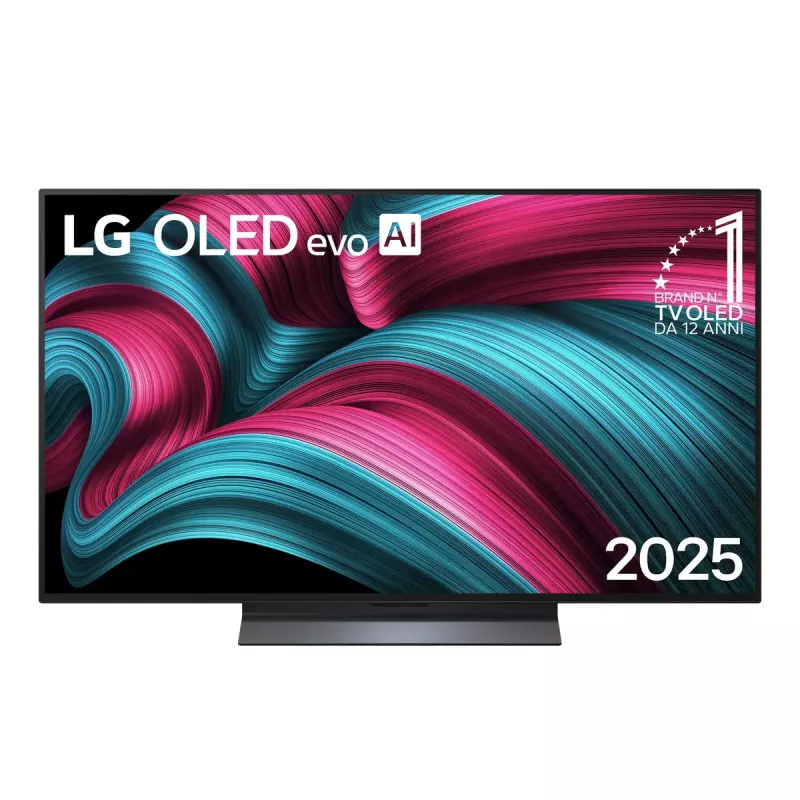 LG OLED evo AI OLED48C51LA TV 121,9 cm (48 cali) 4K Ultra HD Smart TV Wi-Fi Czarny