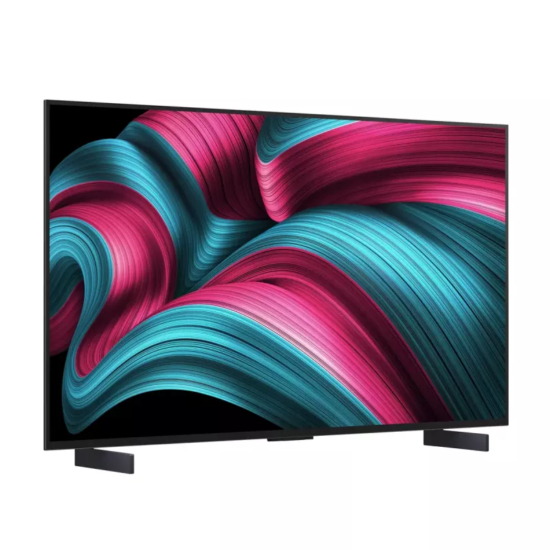 LG OLED evo AI OLED42C51LA TV 106,7 cm (42 cale) 4K Ultra HD Smart TV Wi-Fi Czarny
