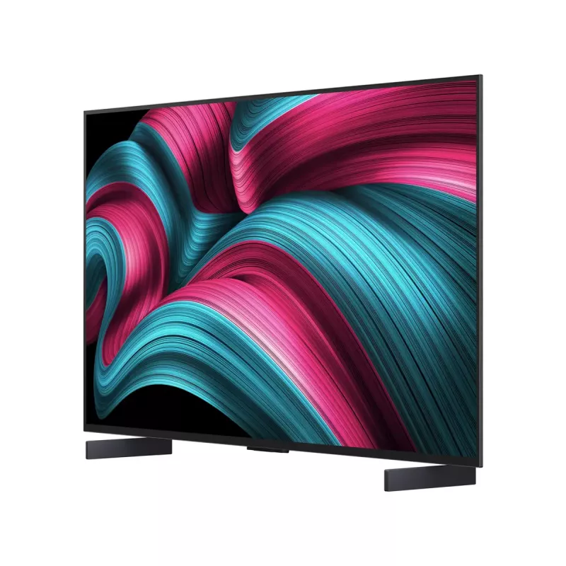 LG OLED evo AI OLED42C51LA TV 106,7 cm (42 cale) 4K Ultra HD Smart TV Wi-Fi Czarny