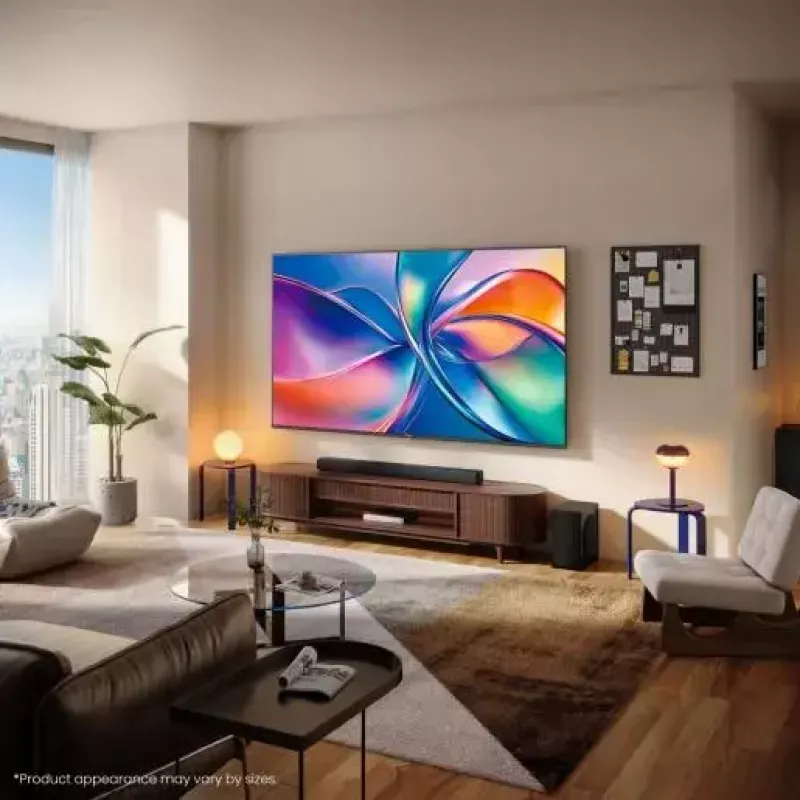 Hisense 65E7Q 165,1 cm (65 cali) 4K Ultra HD Smart TV Wi-Fi Czarny