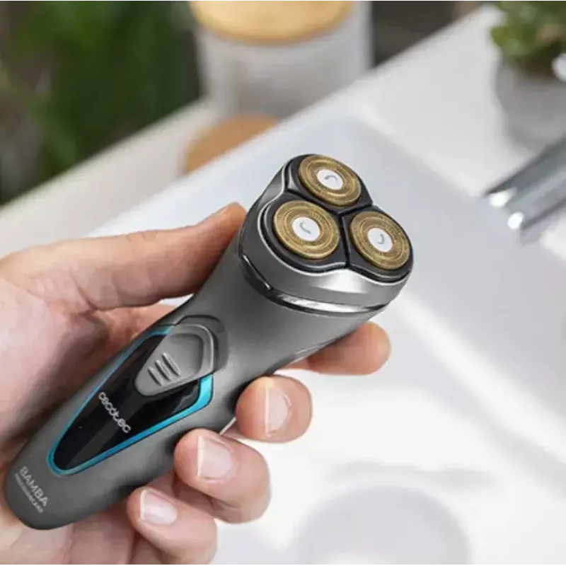 Cecotec 04199 Golarka męska Golarka rotacyjna Trymer Tytanowa Głowica 3D