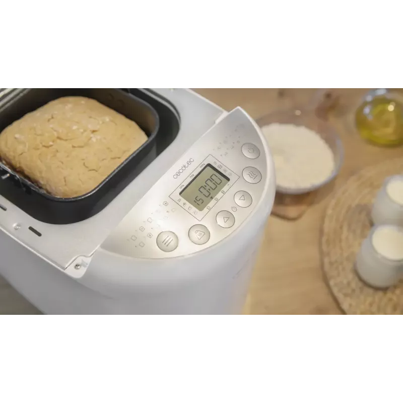 Wypiekacz chleba CECOTEC Bread&Co 1000 Delicious — 550 W, maks. 1 kg, biały