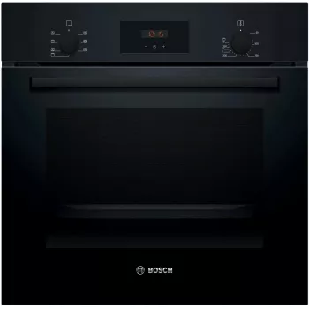 Piekarnik elektryczny do zabudowy Bosch HBF133BA1 — 66 L, klasa energetyczna A, termoobieg, grill, sterowanie dotykowe i pokrętłami, czarny