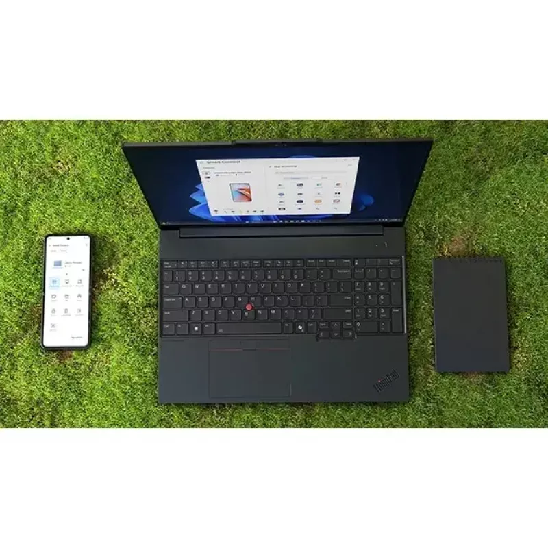 Laptop Lenovo ThinkPad E16 Gen 3 (Intel) — 16 cali WUXGA, Intel Core Ultra 5 225U, 16 GB DDR5, 512 GB SSD, Windows 11 Pro, Czarny