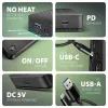 Stacja dokująca Axagon HMC-U4 USB4, 3x USB-A, 2x USB-C, HDMI i DP 8K/30Hz, RJ-45, SD/mSD, audio, PD 100W