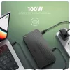 Stacja dokująca Axagon HMC-U4 USB4, 3x USB-A, 2x USB-C, HDMI i DP 8K/30Hz, RJ-45, SD/mSD, audio, PD 100W
