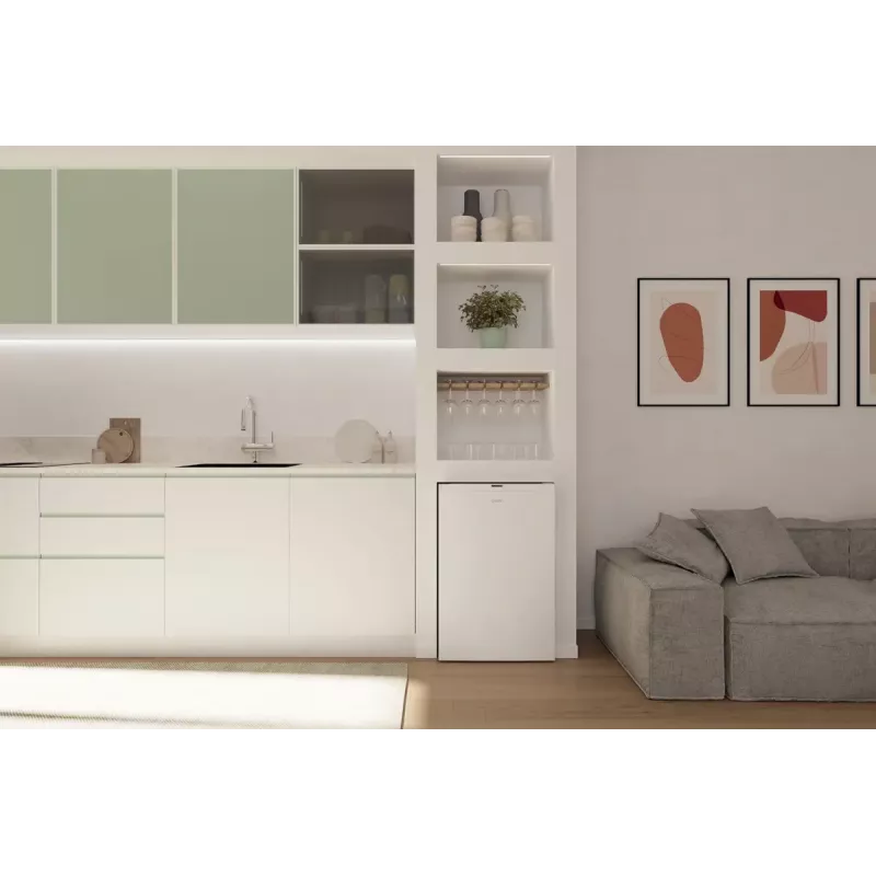 Lodówko-zamrażarka Candy CNOQ2S58EW wolnostojąca 114 l E biała