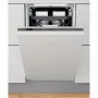 Wbudowana zmywarka wąska WHIRLPOOL WSIO 3T223 PCE X — 10 kompletów, 43 dB, 45 cm