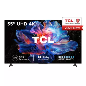 Telewizor TCL 55 cali V6C 4K Ultra HD (3840x2160), DLED, Google TV, HDR10+ / Dolby Vision, 55 cali (139,7 cm), Direct-LED
