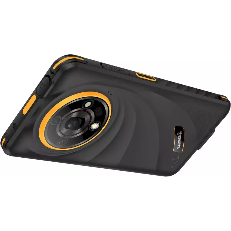 Smartphone Hammer Iron 6 — 6,56 cala IPS TFT, 128 GB, 6 GB RAM, Android 14, 4G, czarny