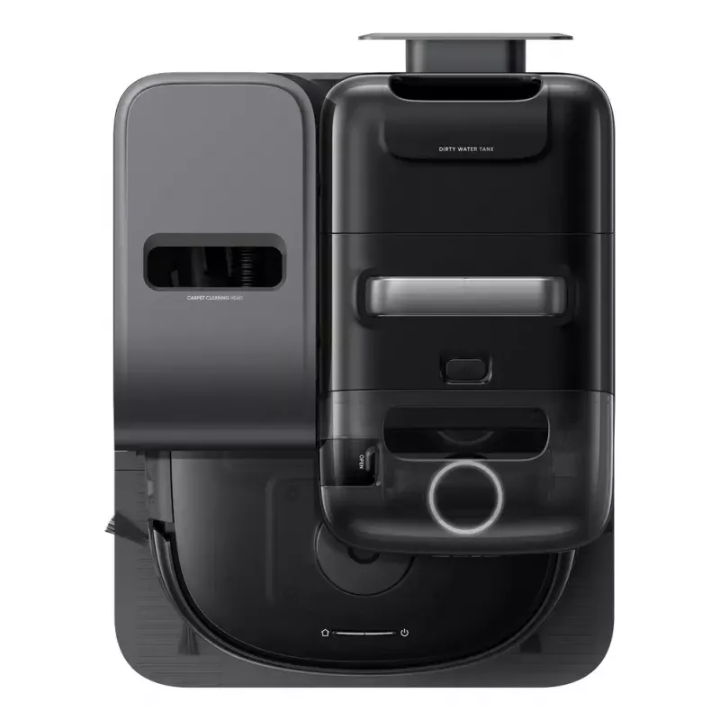 Robot odkurzacz i mop Eufy Omni E28 — 3 L kurz, 2,5 L woda, bateria 5200 mAh, czarny