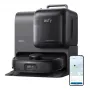 Robot odkurzacz i mop Eufy Omni E28 — 3 L kurz, 2,5 L woda, bateria 5200 mAh, czarny