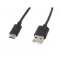 Kabel USB LANBERG CA-USBO-10CC-0018-BK USB 2.0, USB A (męski) do USB C (męski), 1.8 m, czarny