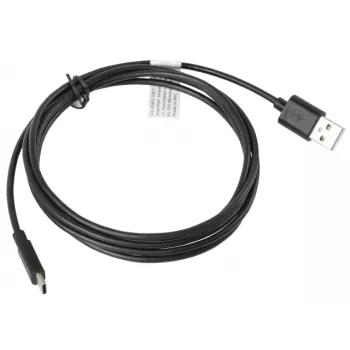 Kabel USB LANBERG CA-USBO-10CC-0018-BK USB 2.0, USB A (męski) do USB C (męski), 1.8 m, czarny