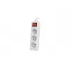 Przedłużacz sieciowy Lanberg PS1-03E-0150-W 1,5 m 3 gniazda AC wewnętrzny biały