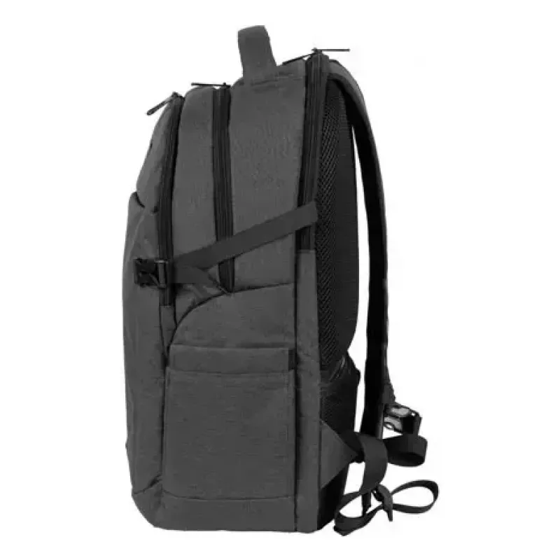 Plecak miejski NATEC NTO-2226 — poliester, 160×325×465 mm, czarny/szary