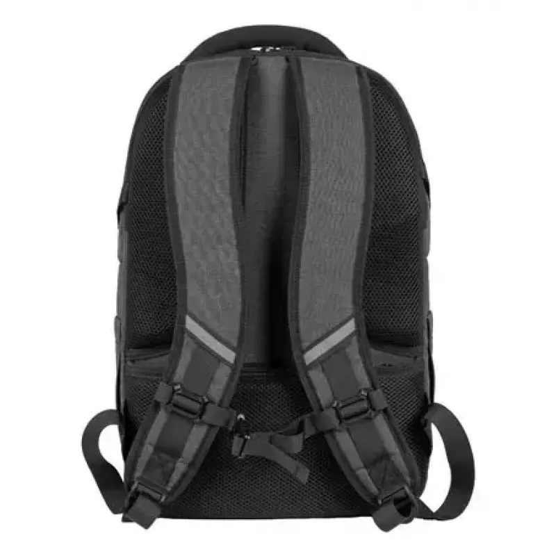 Plecak miejski NATEC NTO-2226 — poliester, 160×325×465 mm, czarny/szary