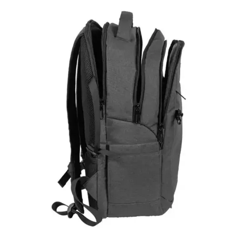 Plecak miejski NATEC NTO-2226 — poliester, 160×325×465 mm, czarny/szary