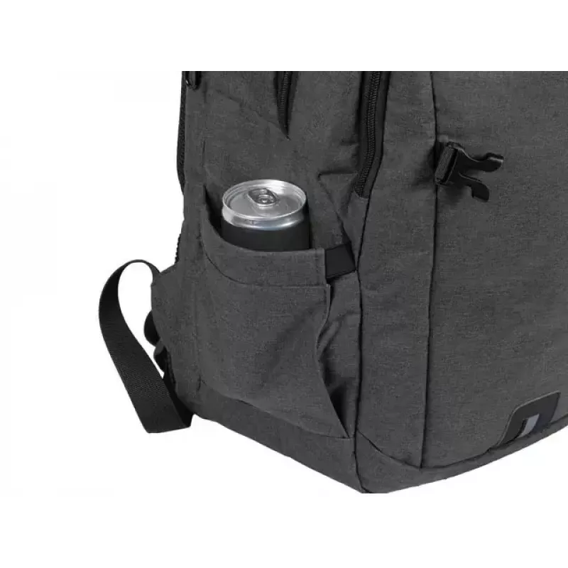 Plecak miejski NATEC NTO-2226 — poliester, 160×325×465 mm, czarny/szary