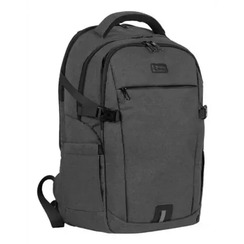 Plecak miejski NATEC NTO-2226 — poliester, 160×325×465 mm, czarny/szary