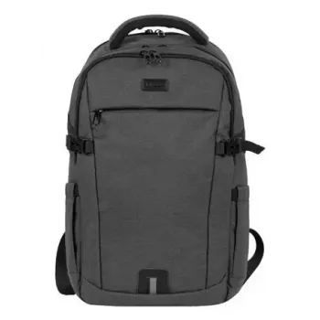Plecak miejski NATEC NTO-2226 — poliester, 160×325×465 mm, czarny/szary