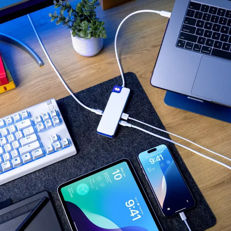 TARGUS Hyperdrive Flex 8 Port USB-C Hub (niebieski)