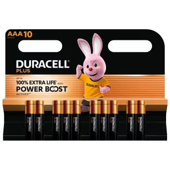 Duracell Plus Bateria jednorazowa AAA alkaliczna