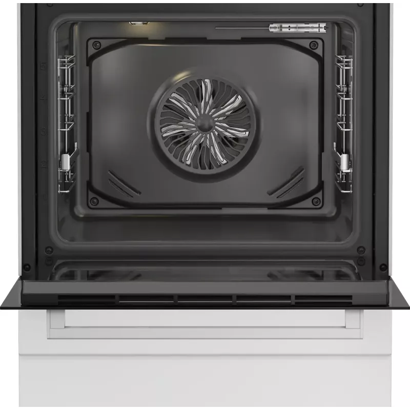 Wolnostojąca kuchenka Beko FBM62330GWDTN Elektryczna Gazowa Czarny Biały 72L A